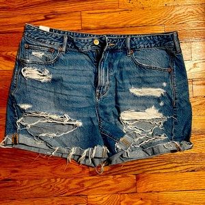 American Eagle Low rise Denim Tomboy Shorts